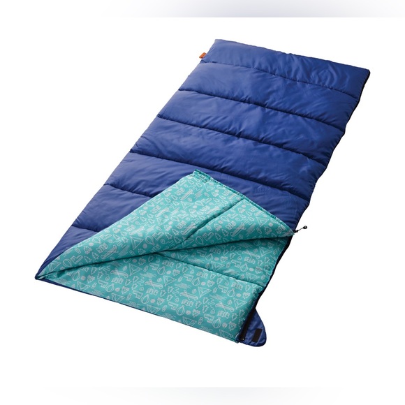 OZARK Trail Youth Camp Sleeping Bag – Blue and Teal (Excellent Condition) - Picture 16 of 16